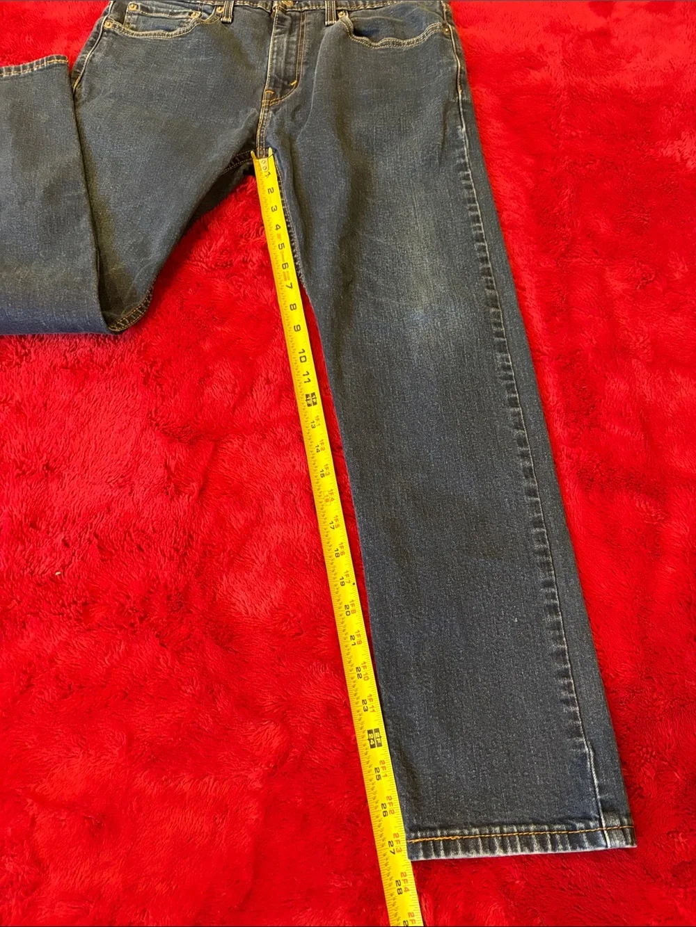 Levi's Men's 502 Blue Jeans. 34X32